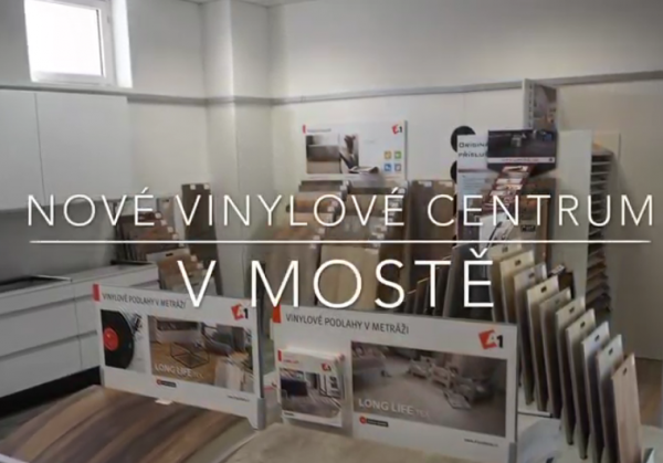 Nové vinylové centrum v Mostě