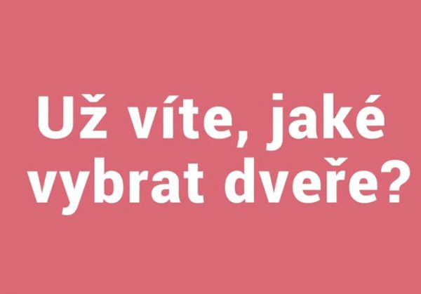 video jak vybrat vhodné dveře náhled videa