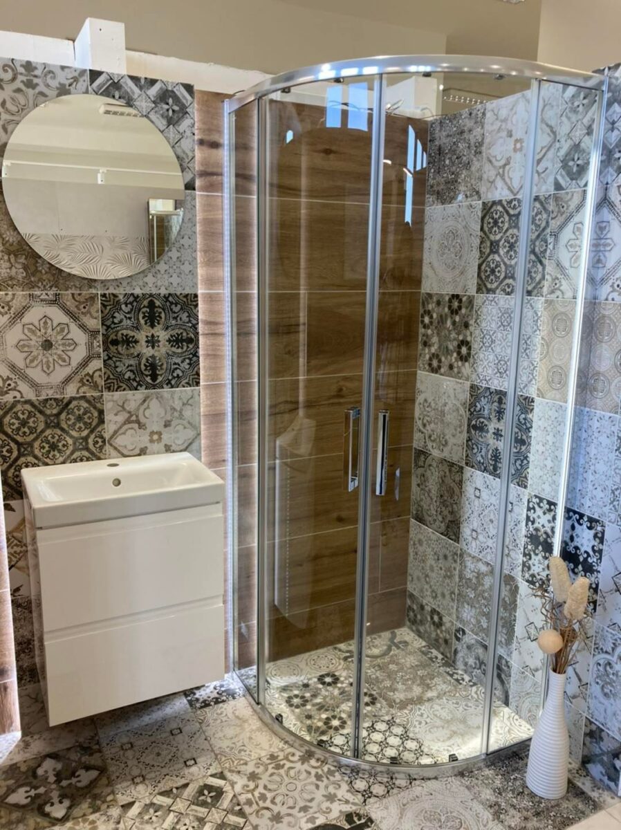moderní sprchový kout – inspirace