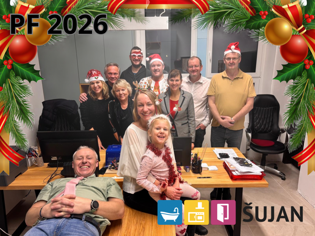 PF 2026 – Veselé Vánoce a šťastný nový rok 2026 přeje tým firmy Šujan