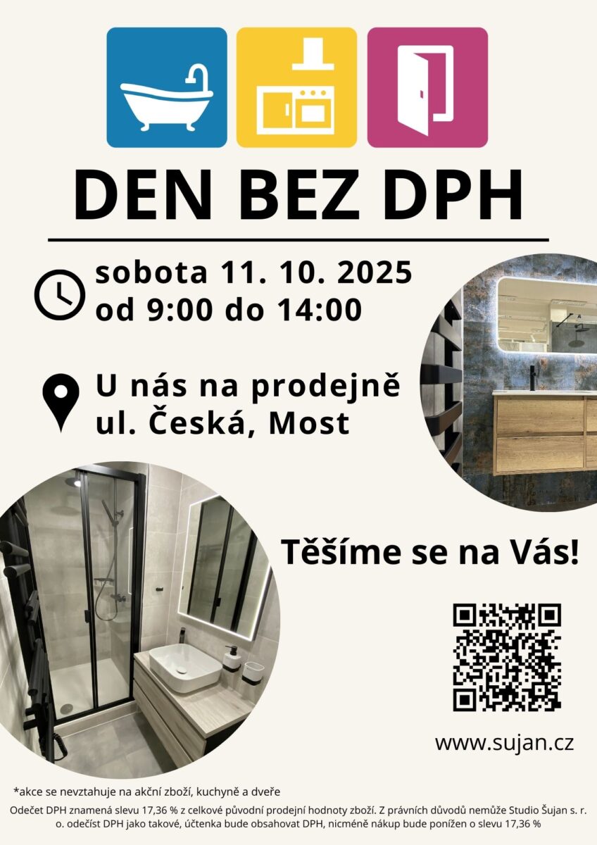 Den bez DPH: 11. 10. 2025, 9:00–14:00