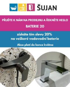 Sleva na květen baterie 20%