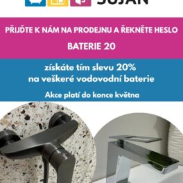 Sleva na květen baterie 20%