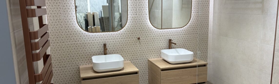 Studio Šujan Most – sekce Koupelny s koupelnovými boxy, obklady a doplňky